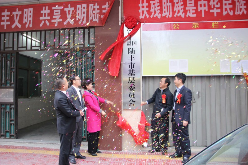 中国民主同盟陆丰市基层委员会成立大会暨揭牌仪式